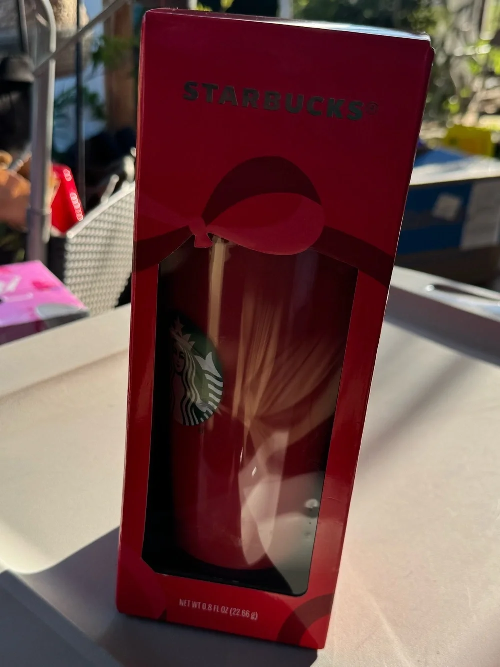 Starbucks Red Cold Cup and Iced Coffee Blend Gift Set